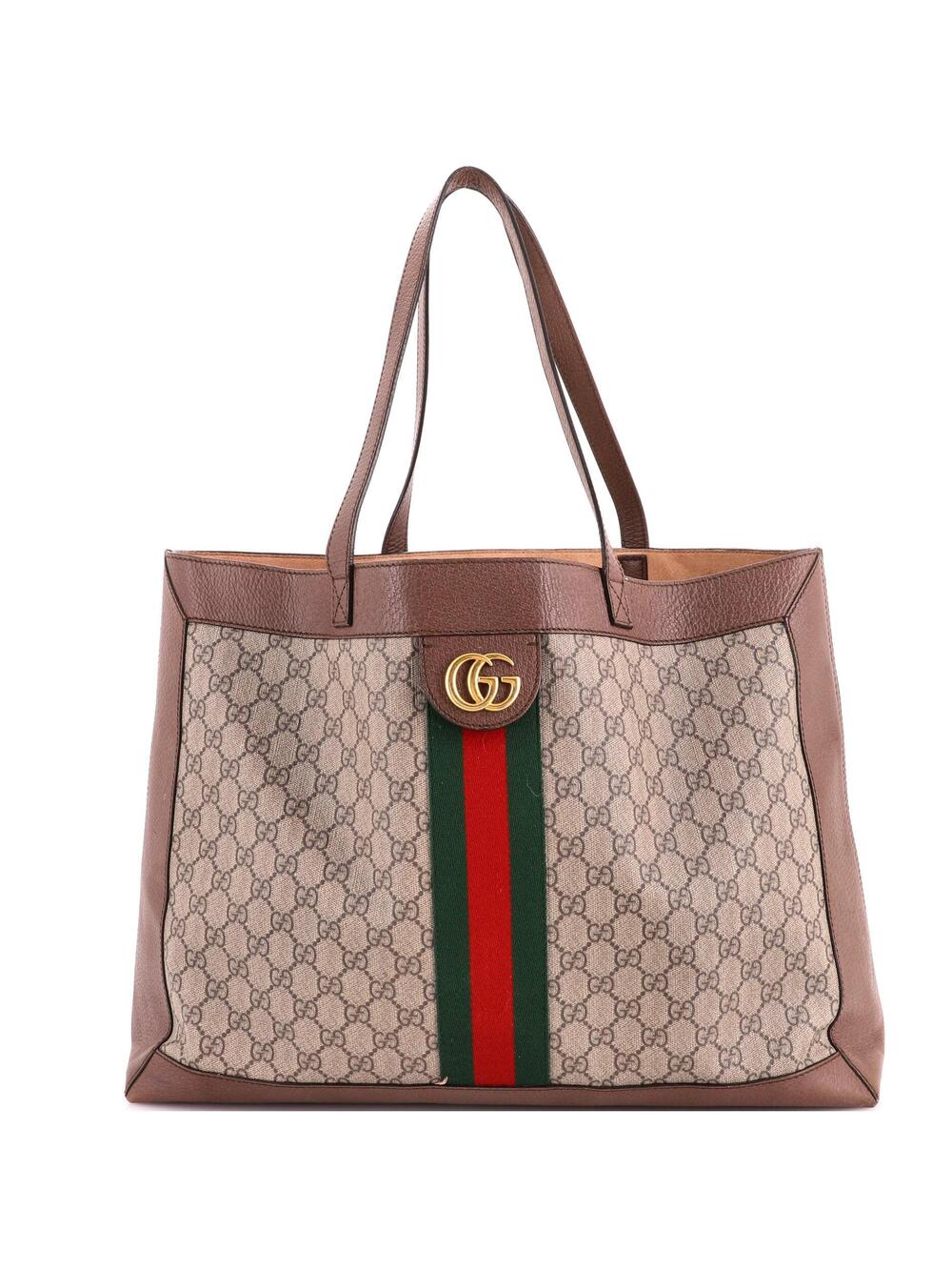 Gucci Ophidia Soft Open Tote Gg Coated #373043G18B